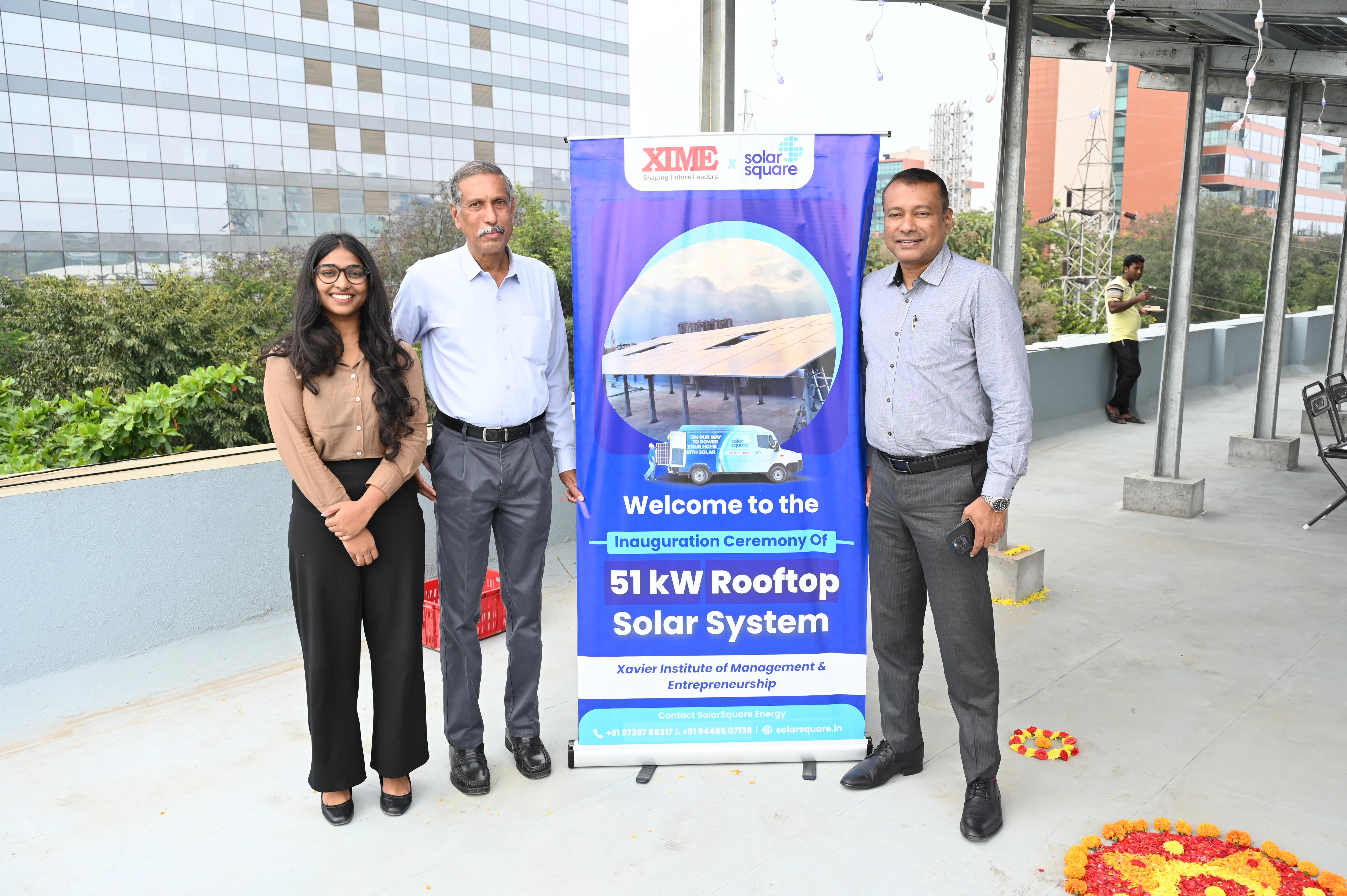 Solar Panels on Building